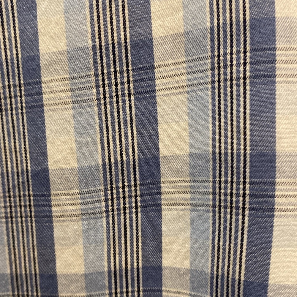 Daniel Cremieux Men’s Button Down Shirt.‎  XXL.  Blue/White Plaid.100% Cotton - Picture 4 of 8